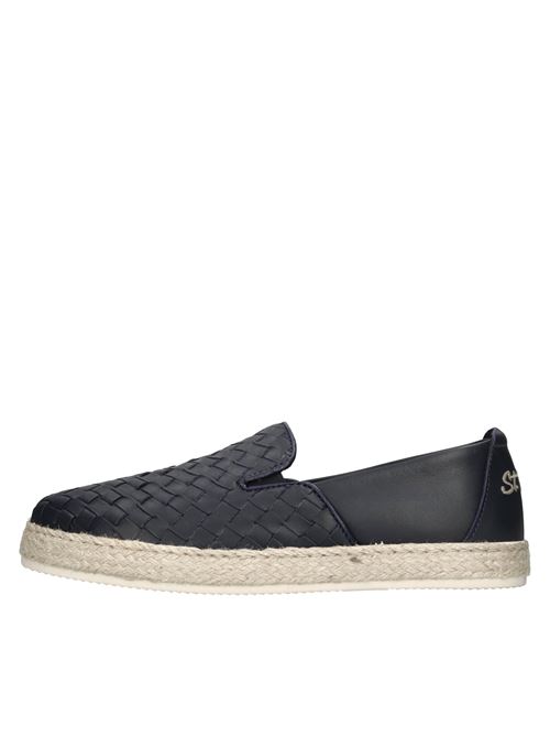 Mocassini espadrillas in pelle e rafia ROBERTO BOTTICELLI 1945 | STP004-000 NAPPA IMTR.BLU